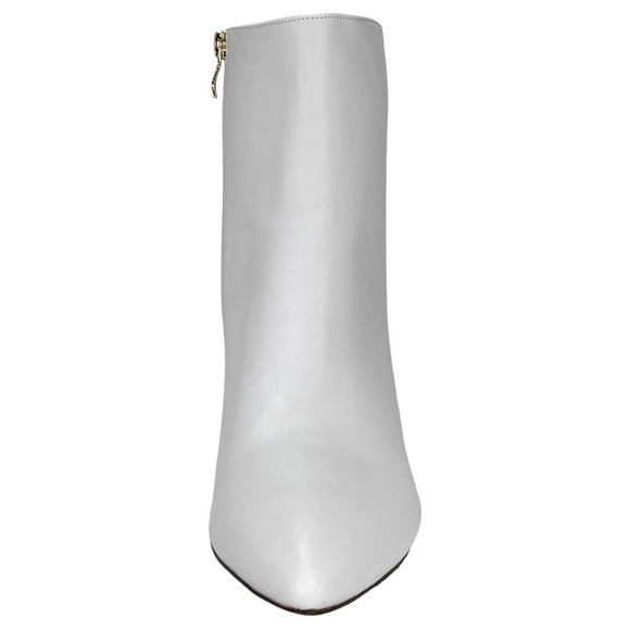 SMASH Shoes Chiku White Faux Leather Womens Ankle Boots Size 12M - Picture 5 of 13